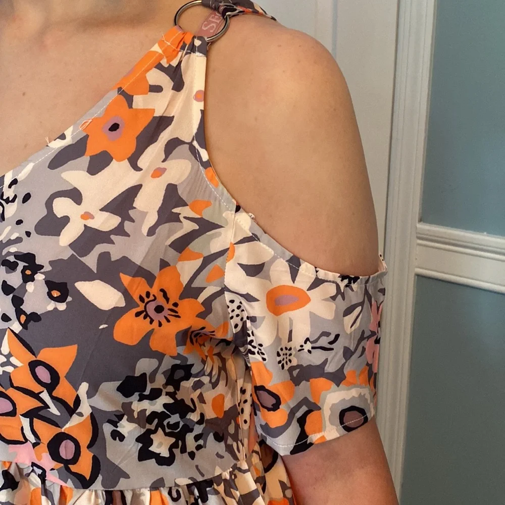 Summer Maxi Dress Tlora Plus big for XL - Picture 5 of 8